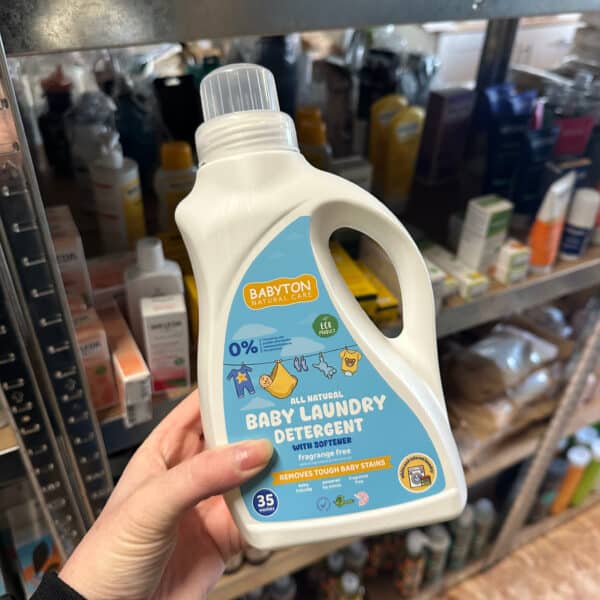 Natuurlijk vloeibaar wasmiddel geurvrij 1 liter – Babyton