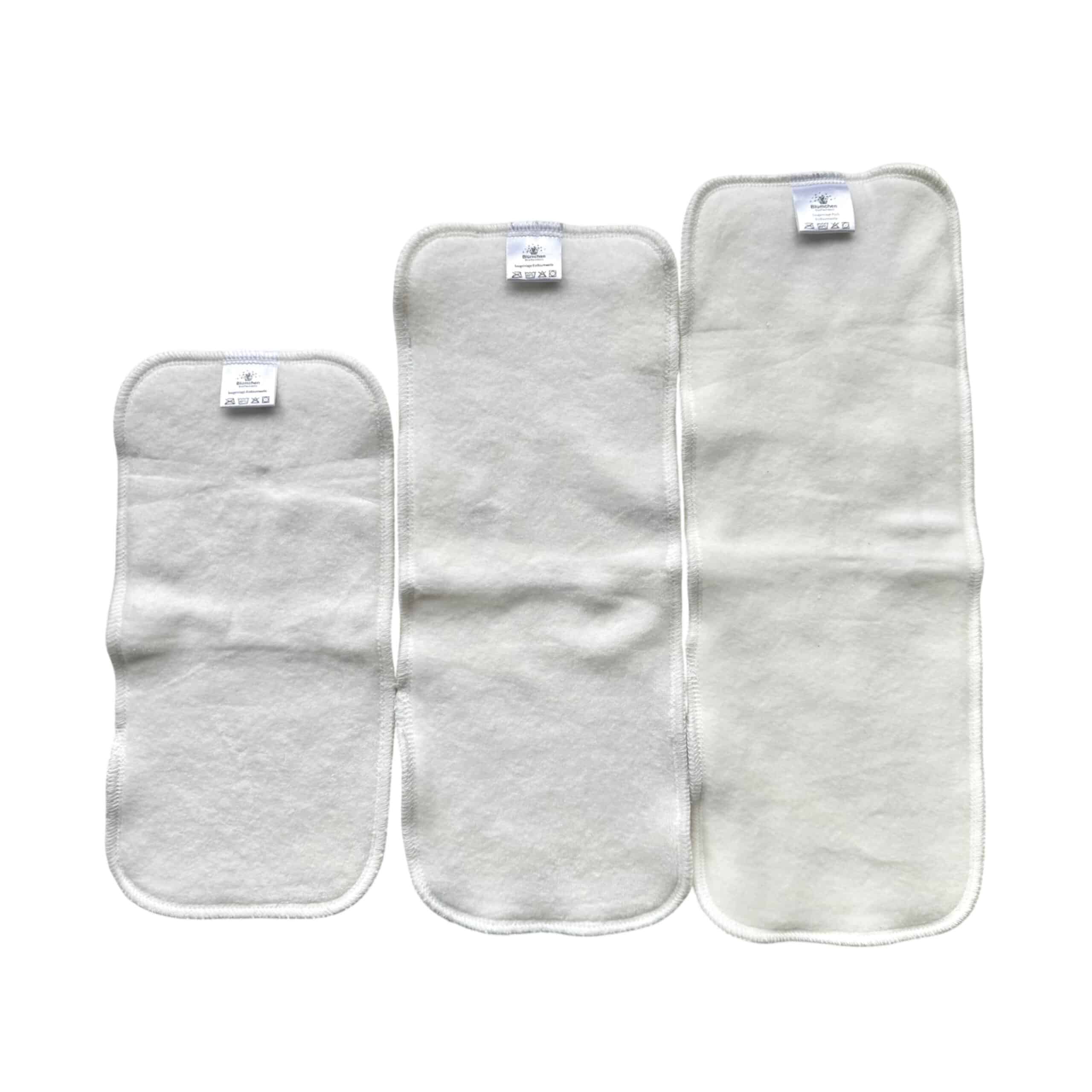 Blümchen booster biologisch katoen soft close-up structuur absorberende luierbooster