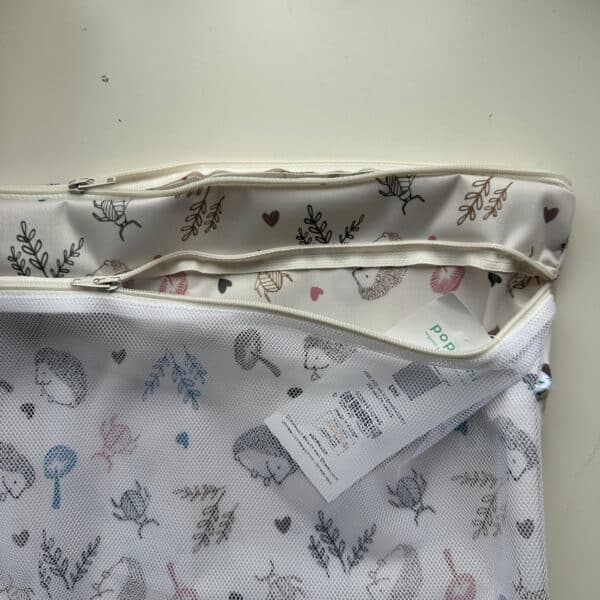 Popolini wetbag detail dessin en rits