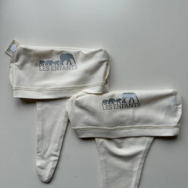 Baby mutsje van bamboe ecru Les Enfants