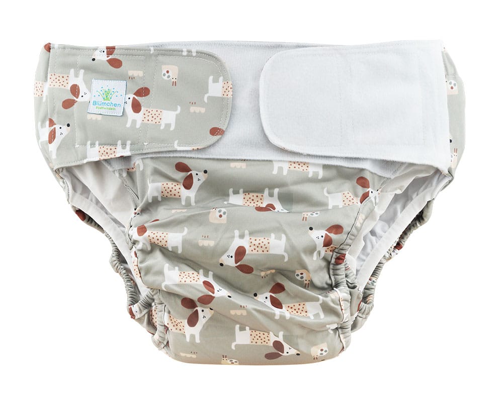 Wasbare Luier - Junior / Volwassene - Cozy Design - Blümchen - Afbeelding 2