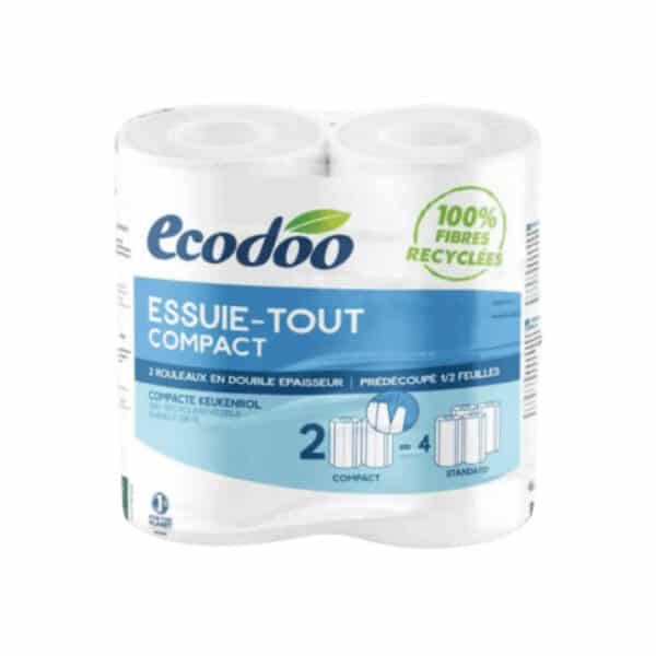 Duurzame keukenrol van Ecodoo in compacte verpakking