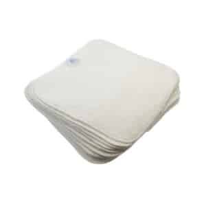 Wasbare babydoekjes bamboe badstof 10 stuks Blumchen zacht en herbruikbaar