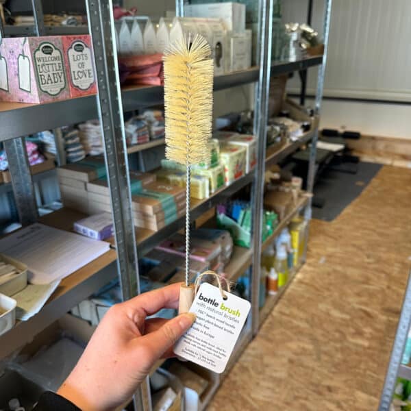 Natuurlijke flessenborstel small voor babyflessen – EcoLiving