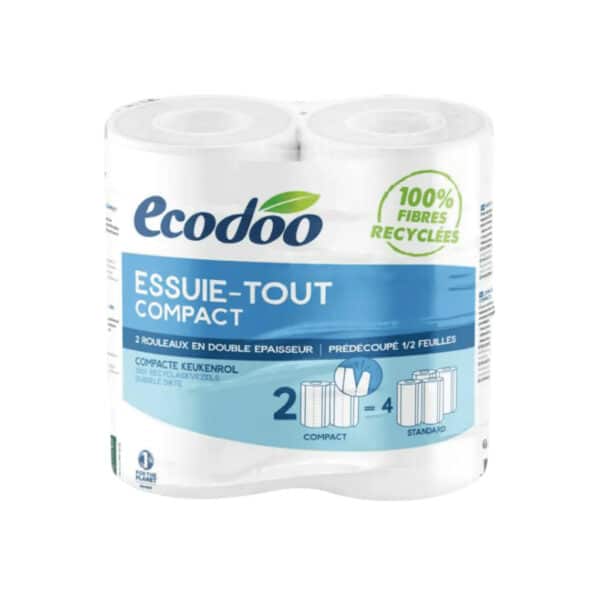 Ecodoo eco keukenrol compact duurzaam keukenpapier