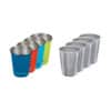 Klean Kanteen RVS drinkbekers 295 ml set van 4