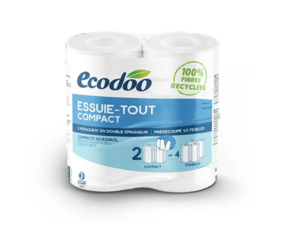 Ecologische keukenrol papier.