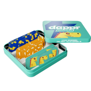 Bamboe Pleisters Dino - 30 stuks - Dappr