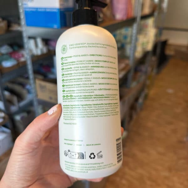 Handzeep Olive Leaves van Attitude Super Leaves met natuurlijke formule