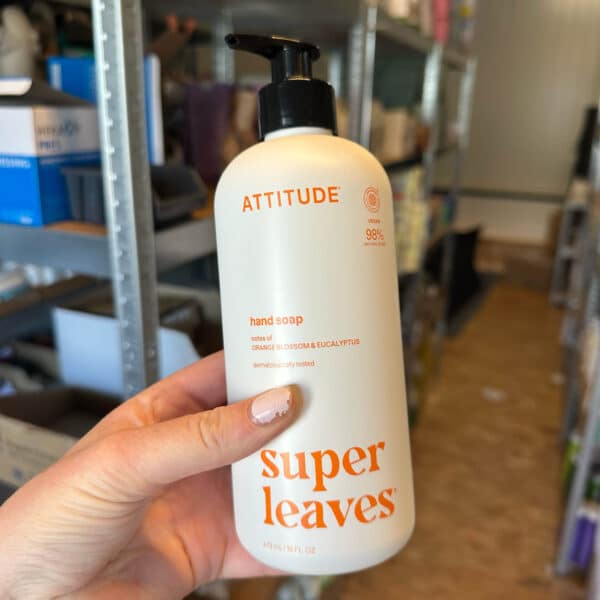 Attitude Super Leaves handzeep Orange Leaves voor dagelijks gebruik