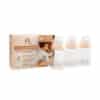 Glazen babyflessen Fraupow 3 x 180 ml set