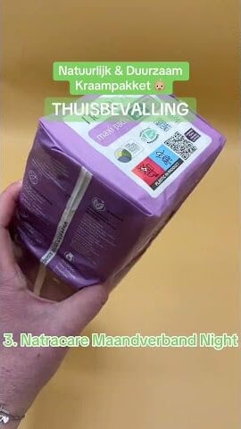 Natuurlijk & Duurzaam Kraampakket – Thuisbevalling