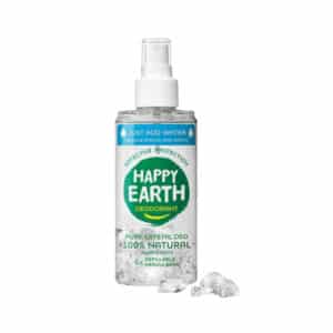 Navulbare crystal deodorant van Happy Earth met wateractivatie