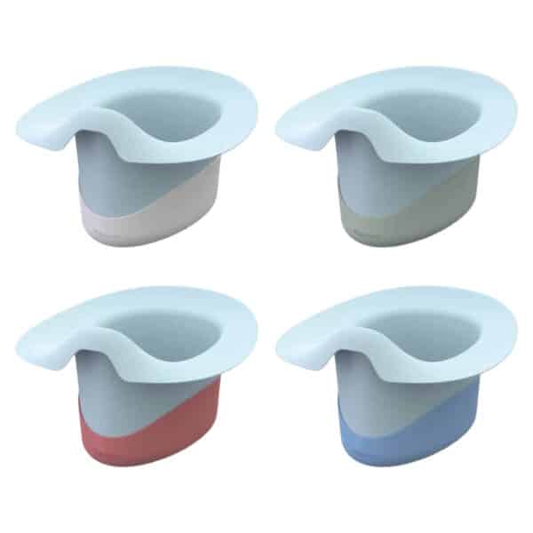 Antislip siliconen rand van Kindsgut voor meer grip onder een plaspotje