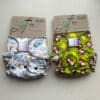 Wasbare luier Fluffy Organic van Petit Lulu