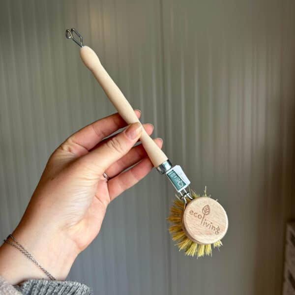 EcoLiving natuurlijke plasticvrije afwasborstel
