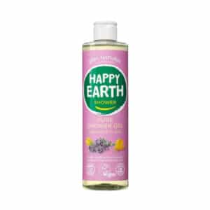 Happy Earth natuurlijke douchegel Lavendel Ylang 300 ml