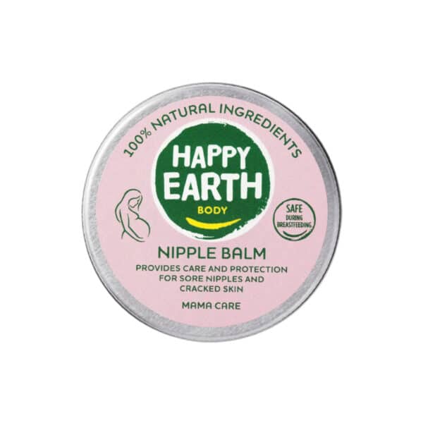 Natuurlijke tepelbalsem van Happy Earth voor verzorging bij borstvoeding