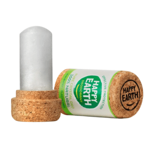 Natuurlijke Deodorant Crystal Aluin Stick - 90 gram - Happy Earth