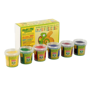 Zachte Boetseerklei - Classic 6 Kleuren - Ökonorm