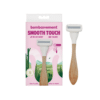 Bamboe scheermes Smooth Touch, met verwisselbare scheerkop van Bamboovement.