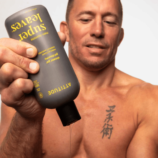 Man met Attitude douchegel amber citrus.