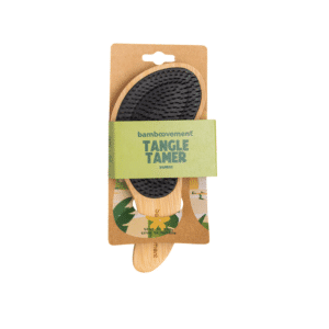 Bamboovement Tangless bamboe haarborstel met flexibele antiklitpinnen