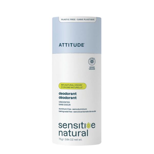 Parfumvrije deodorant stick zonder baking soda.
