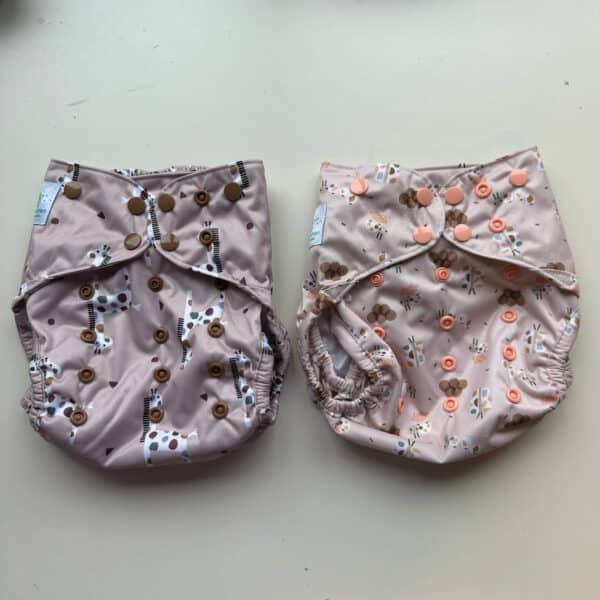 Blümchen All-in-2 overbroekje met drukknopen voor wasbare luiers