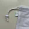Wasbare doekjes bewaren en wassen in Cheeky Wipes waszak