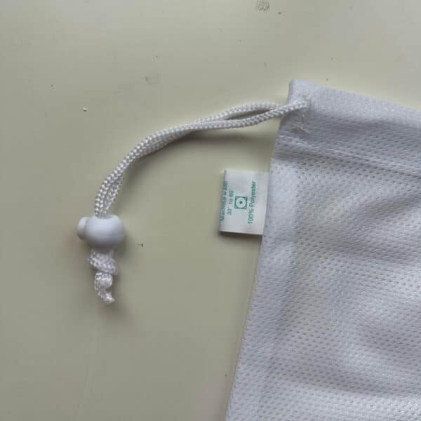 Wasbare doekjes bewaren en wassen in Cheeky Wipes waszak