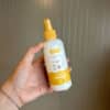 Babyton natuurlijke anti-klit conditioner spray 200 ml voor het gemakkelijk doorkammen van kinderhaar.