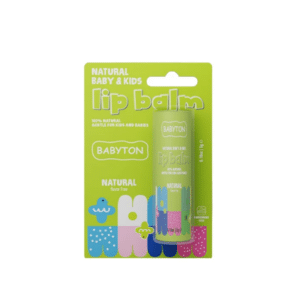 Natuurlijke Smaakvrije Lippenbalsem Baby & Kind - 5 gram - Babyton